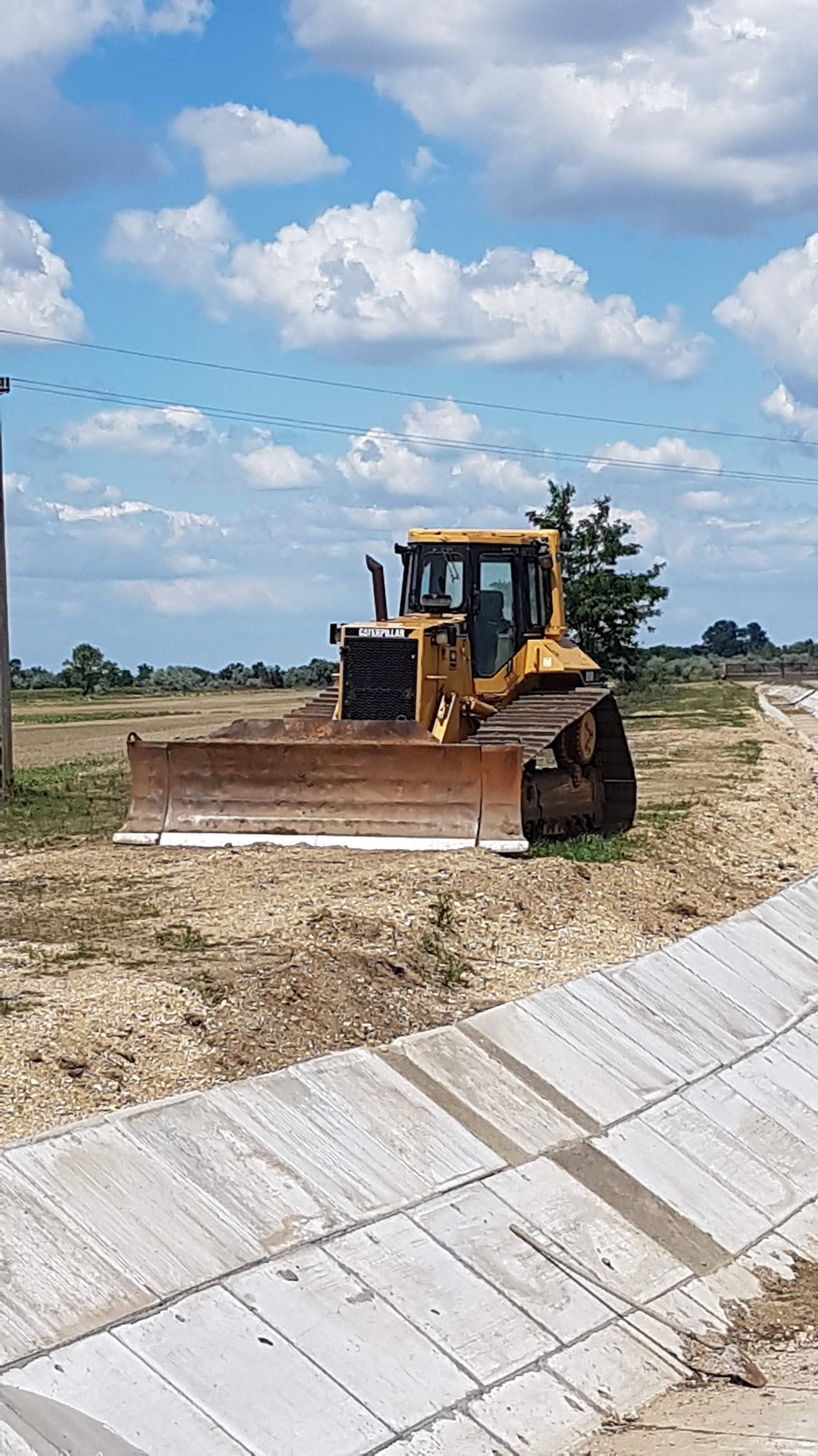 Caterpillar lánctalpas dózer